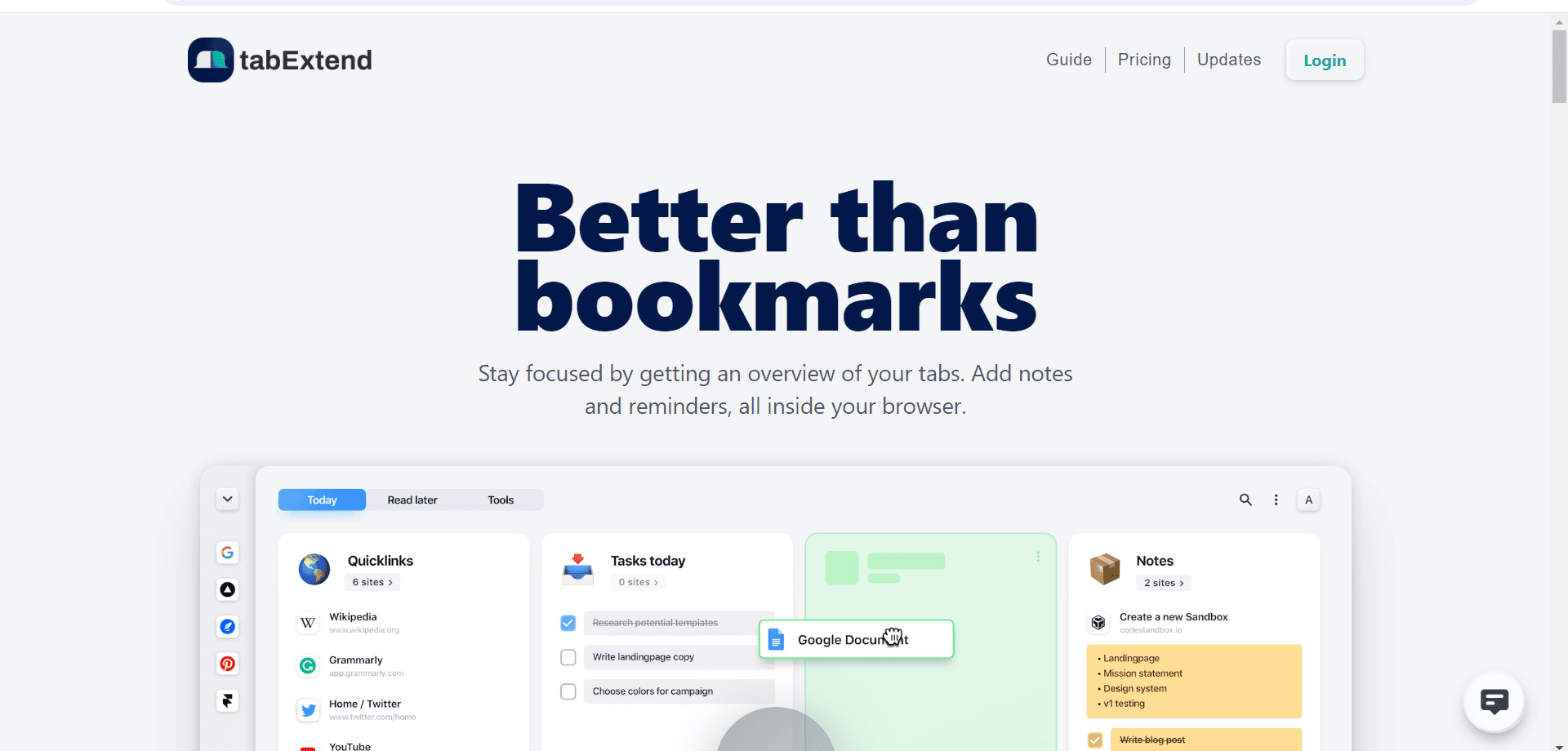 Review: TabExtend - Boost Productivity with Browser Add-ons