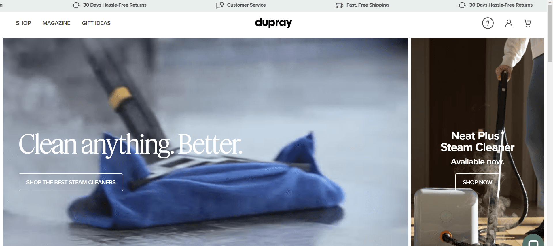 Review: Dupray - Revolutionizing Home Cleaning with Steam Technology