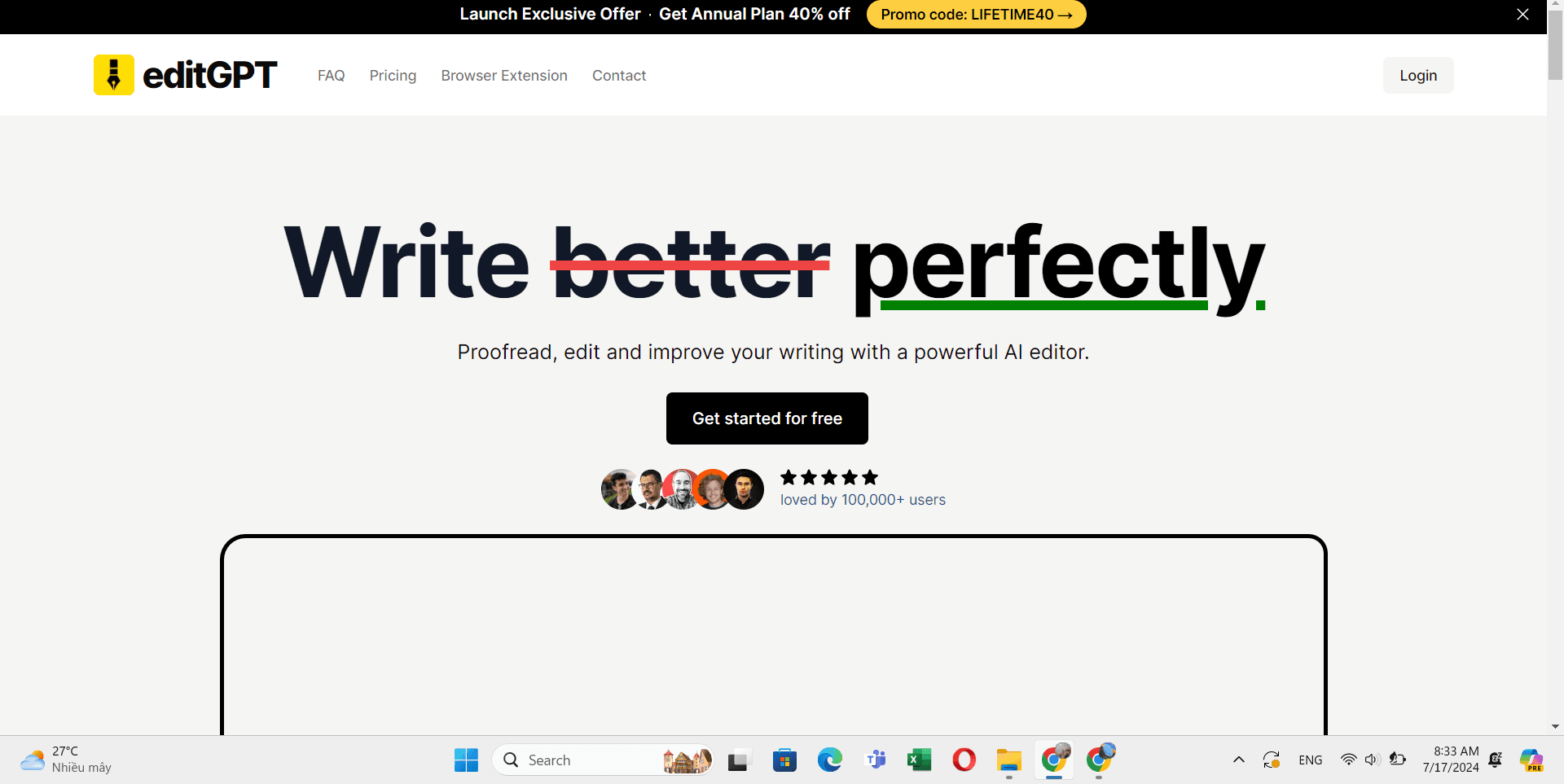 Review: EditGPT - Revolutionizing Writing and Editing with AI