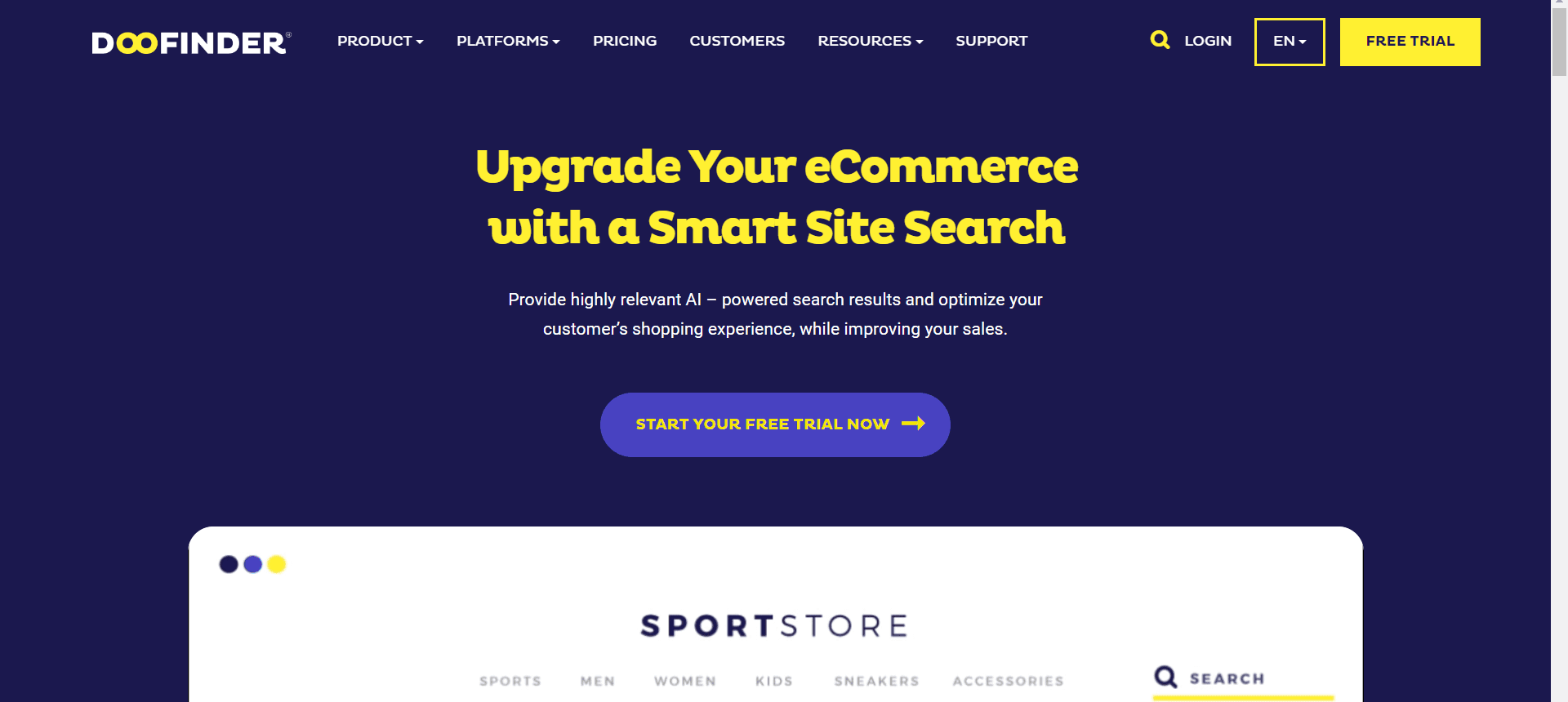 Review: Doofinder - Enhancing E-commerce Search and Navigation