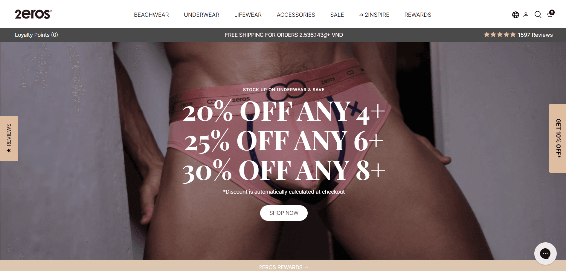 Review: 2EROS - Redefining Men's Underwear and Swimwear