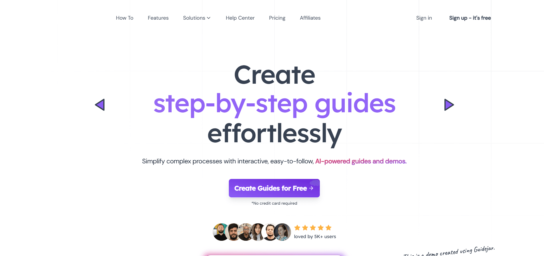 Review of Guidejar: Create AI-Powered Step-by-Step Guides and Interactive Demos